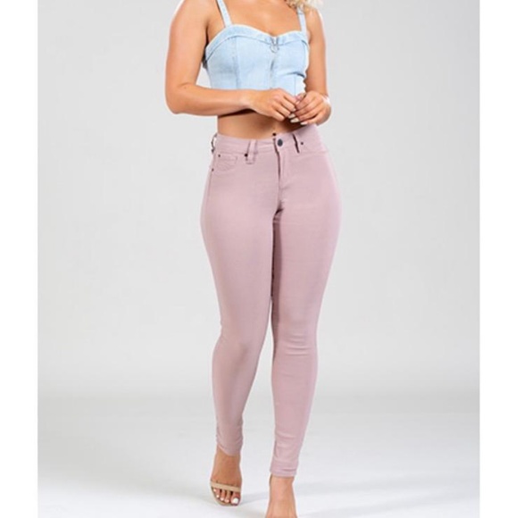 YMI Denim - YMI | Muave Skinny Stretchy Mid Rise Jeans